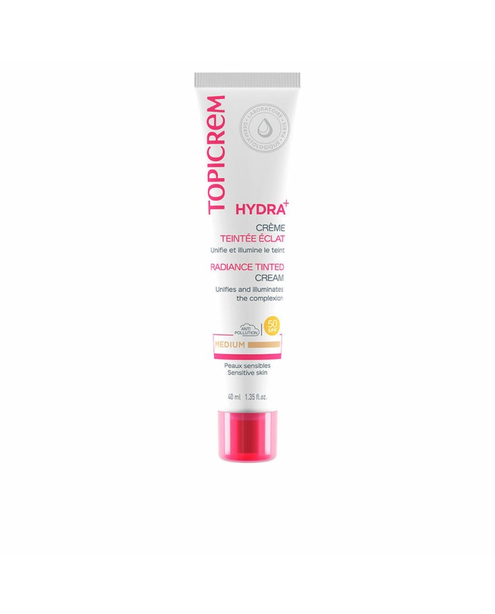 Crema Illuminante Topicrem Hydra+ Medio Spf 50 40 ml Crema Illuminante Topicrem Hydra+ Medio Spf 50 40 ml