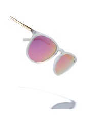 Occhiali da sole Unisex Hawkers OLLIE Trasparente Oro rosa Ø 49,5 mm Rosa Occhiali da sole Unisex Hawkers OLLIE Trasparente Oro rosa Ø 49,5 mm Rosa