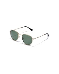 Occhiali da sole Unisex Hawkers SIXGON DRIVE Dorato Ø 51 mm Verde