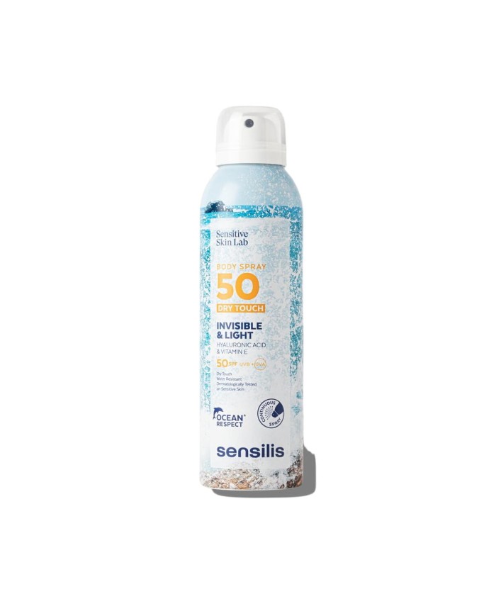 Spray Protezione Solare Sensilis Invisible and Light SPF 50+ 200 ml Spray Protezione Solare Sensilis Invisible and Light SPF 50+ 200 ml