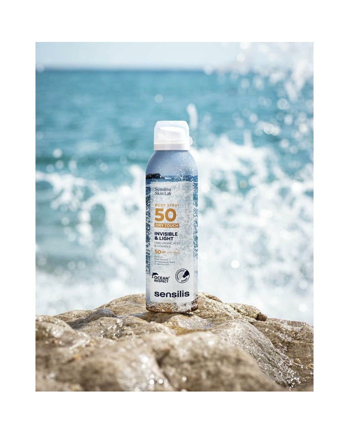 Spray Protezione Solare Sensilis Invisible and Light SPF 50+ 200 ml Spray Protezione Solare Sensilis Invisible and Light SPF 50+ 200 ml