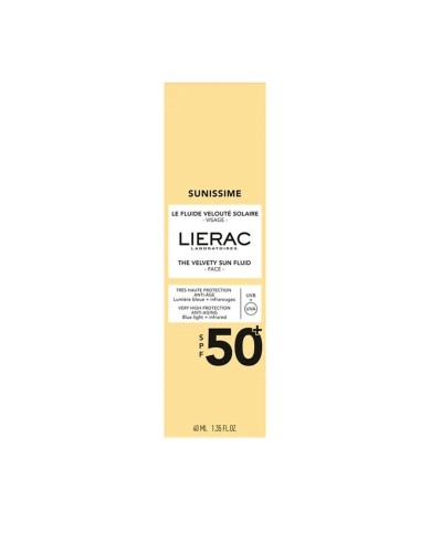 Crema Solare Lierac SUNISSIME Spf 50 40 ml Antietà