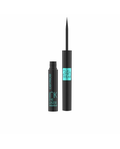 Eyeliner Catrice Ink Nº 010 Saty in Black 1,7 ml Resistente all'acqua Eyeliner Catrice Ink Nº 010 Saty in Black 1,7 ml Resistente all'acqua