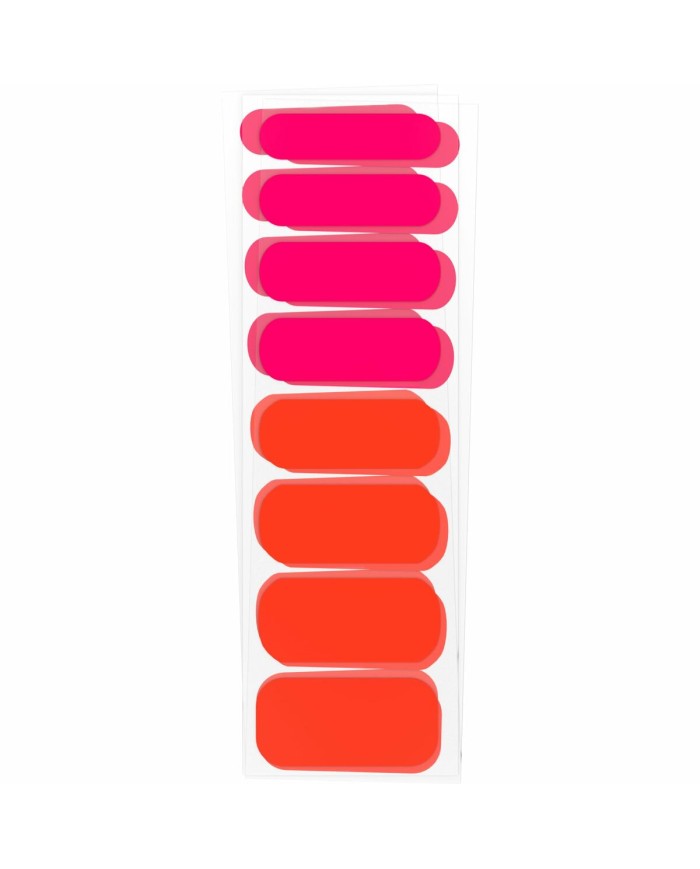 Fogli di Smalto per Unghie Catrice Neon Blast Nº 020 Neon thunder 24 Unità