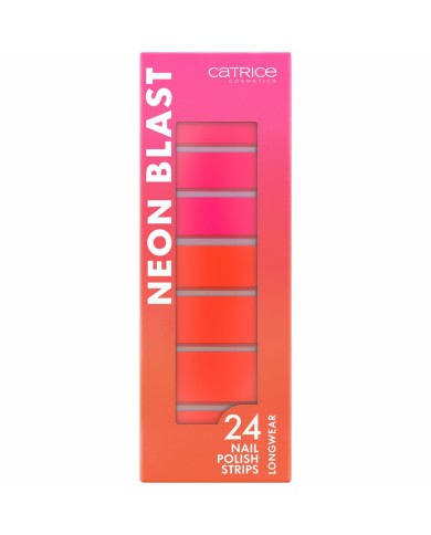Fogli di Smalto per Unghie Catrice Neon Blast Nº 020 Neon thunder 24 Unità Fogli di Smalto per Unghie Catrice Neon Blast Nº 020 Neon thunder 24 Unità