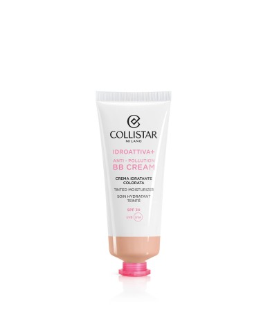 Crema Idratante con Colore Collistar Iddroattiva+ Nº 1 Light Spf 30 50 ml Anti Inquinamento Crema Idratante con Colore Collistar Iddroattiva+ Nº 1 Light Spf 30 50 ml Anti Inquinamento