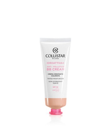 Crema Idratante con Colore Collistar Iddroattiva+ Nº 1 Light Spf 30 50 ml Anti Inquinamento Crema Idratante con Colore Collistar Iddroattiva+ Nº 1 Light Spf 30 50 ml Anti Inquinamento