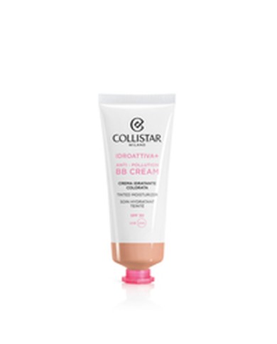 Crema Idratante con Colore Collistar Iddroattiva+ Nº 2 Medium Spf 30 50 ml Anti Inquinamento Crema Idratante con Colore Collistar Iddroattiva+ Nº 2 Medium Spf 30 50 ml Anti Inquinamento