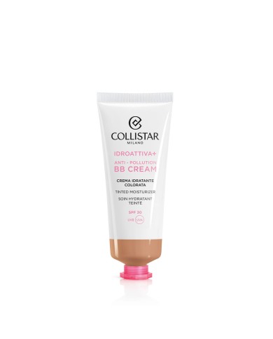 Crema Idratante con Colore Collistar Iddroattiva+ Nº 3 dark Spf 30 50 ml Anti Inquinamento Crema Idratante con Colore Collistar Iddroattiva+ Nº 3 dark Spf 30 50 ml Anti Inquinamento