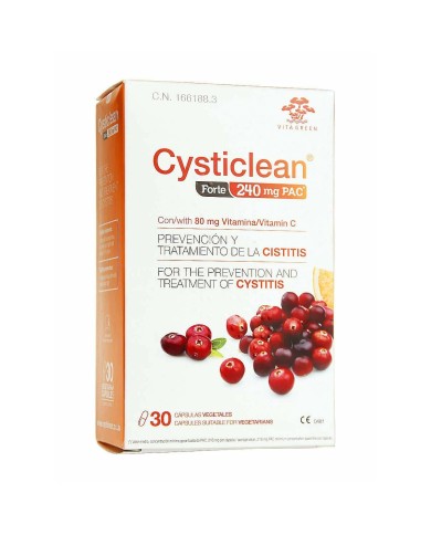 Integratore digestivo CYSTICLEAN Forte 30 Unità Integratore digestivo CYSTICLEAN Forte 30 Unità
