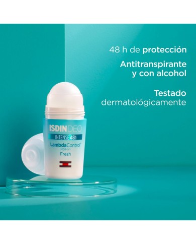 Deodorante Roll-on Isdin LambdaControl 50 ml Fresco Deodorante Roll-on Isdin LambdaControl 50 ml Fresco