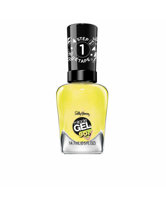 Smalto per unghie Sally Hansen MIRACLE GEL 90s Nº 891 Mixtape 14,7 ml Smalto per unghie Sally Hansen MIRACLE GEL 90s Nº 891 Mixtape 14,7 ml