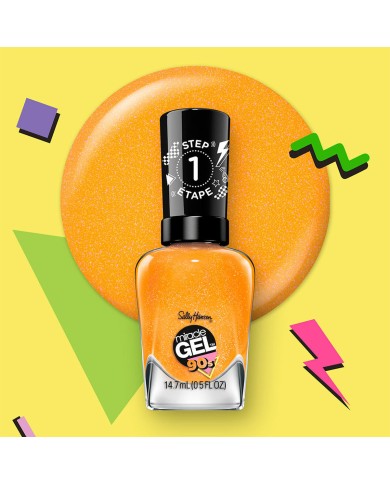 Smalto per unghie Sally Hansen MIRACLE GEL 90s Be Bright Back 14,7 ml Smalto per unghie Sally Hansen MIRACLE GEL 90s Be Bright Back 14,7 ml