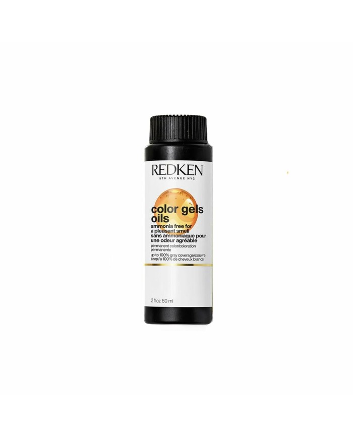 Tintura Permanente in Crema Redken COLOR GEL OILS Nº 01NN 60 ml x 3 Senza ammoniaca
