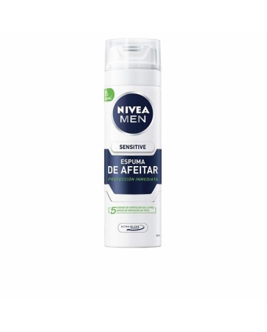 Schiuma da Barba Nivea Men Sensitive 200 ml Schiuma da Barba Nivea Men Sensitive 200 ml
