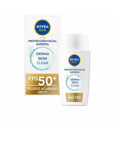 Protezione Solare Viso Nivea Sun SPF 50+ 40 ml Anti-imperfezioni Pelle chiara Protezione Solare Viso Nivea Sun SPF 50+ 40 ml Anti-imperfezioni Pelle chiara