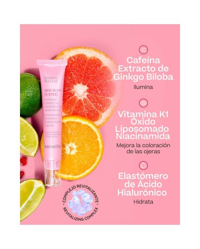 Crema Contorno Occhi Sensilis SKIN GLOW FACIAL 15 ml Crema Contorno Occhi Sensilis SKIN GLOW FACIAL 15 ml
