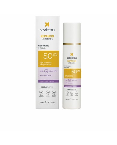 Protezione Solare Viso Sesderma Repaskin Urban 365 Spf 50 50 ml Antietà Anti Inquinamento Protezione Solare Viso Sesderma Repaskin Urban 365 Spf 50 50 ml Antietà Anti Inquinamento