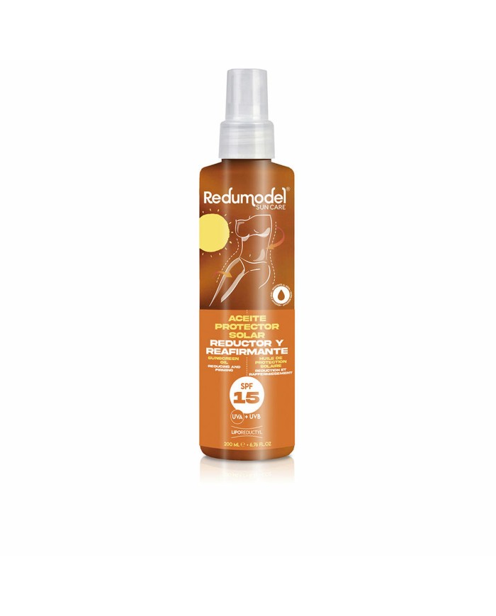 Olio Solare Redumodel SUN CARE Spf 15 200 ml Effetto rassodante