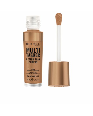 Primer trucco Rimmel London THE MULTI-TASKER Nº 007 Deep 30 ml Illuminante Primer trucco Rimmel London THE MULTI-TASKER Nº 007 Deep 30 ml Illuminante