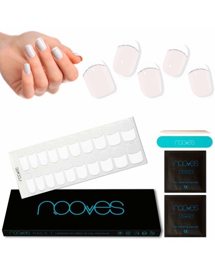 Smalto per unghie Nooves LÁMINAS DE UÑAS DE GEL 20 Pezzi Smalto per unghie Nooves LÁMINAS DE UÑAS DE GEL 20 Pezzi