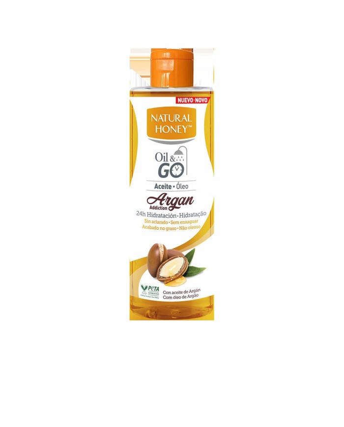Olio Corpo Natural Honey ELIXIR DE ARGAN 250 ml 300 ml Olio Corpo Natural Honey ELIXIR DE ARGAN 250 ml 300 ml