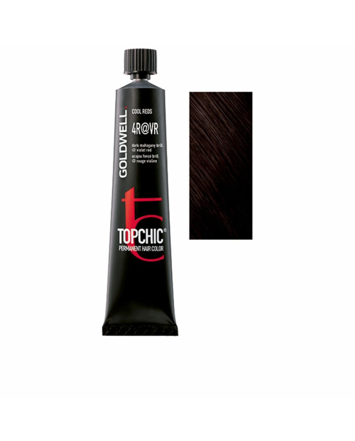 Tintura Permanente Goldwell TOPCHIC Nº 4R@VR 60 ml Tintura Permanente Goldwell TOPCHIC Nº 4R@VR 60 ml