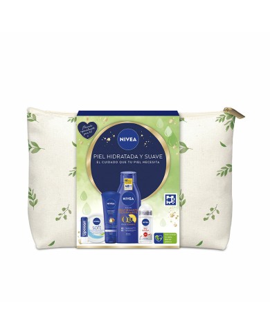 Set Cosmetica Nivea PIEL HIDRATADA Y SUAVE 5 Pezzi Set Cosmetica Nivea PIEL HIDRATADA Y SUAVE 5 Pezzi