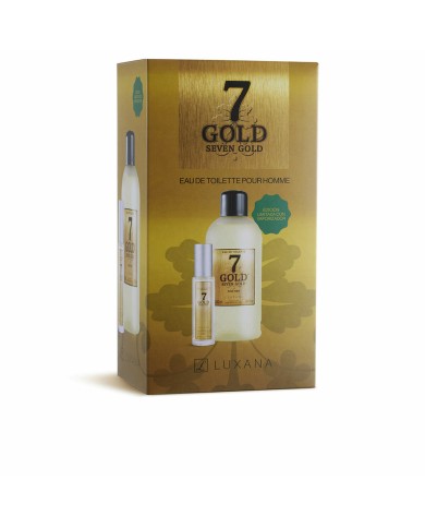 Cofanetto Profumo Uomo Luxana Seven Gold 2 Pezzi Cofanetto Profumo Uomo Luxana Seven Gold 2 Pezzi