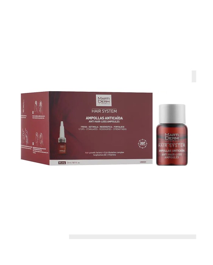 Fiale Anticaduta Martiderm HAIR SYSTEM 3 ml