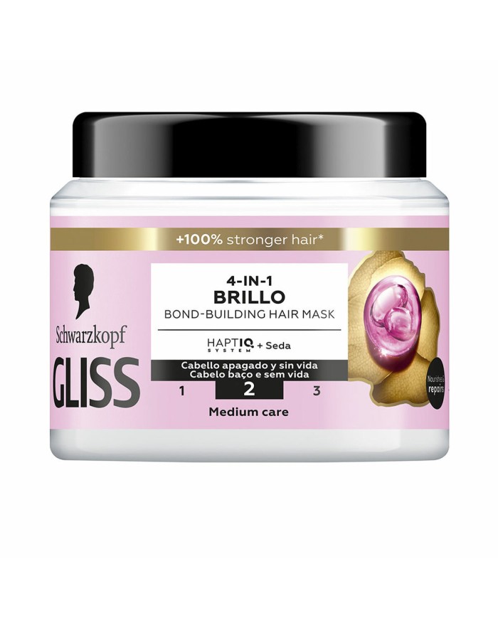 Maschera Riparatrice per Capelli Schwarzkopf GLISS 400 ml Maschera Riparatrice per Capelli Schwarzkopf GLISS 400 ml