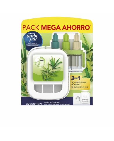 Diffusore Elettrico Per Ambienti Con Ricambio Ambi Pur 3VOLUTION 21 ml Diffusore Elettrico Per Ambienti Con Ricambio Ambi Pur 3VOLUTION 21 ml