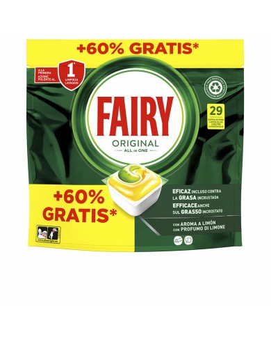 Pastiglie per lavastoviglie Fairy FAIRY TODO EN 1 LIMON Pastiglie per lavastoviglie Fairy FAIRY TODO EN 1 LIMON