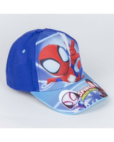 Cappellino per Bambini Spidey Azzurro (51 cm)