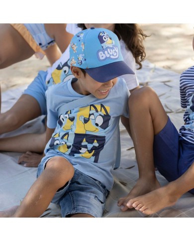 Cappellino per Bambini Bluey Azzurro (53 cm) Cappellino per Bambini Bluey Azzurro (53 cm)