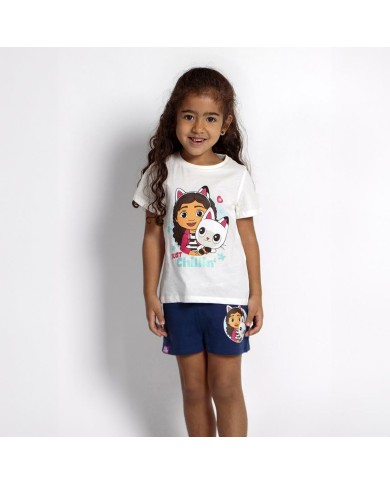 Pigiama Per bambini Gabby's Dollhouse Azzurro Beige Pigiama Per bambini Gabby's Dollhouse Azzurro Beige