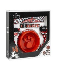 Set regalo di benvenuto per cani Minnie Mouse Rosso 5 Pezzi
