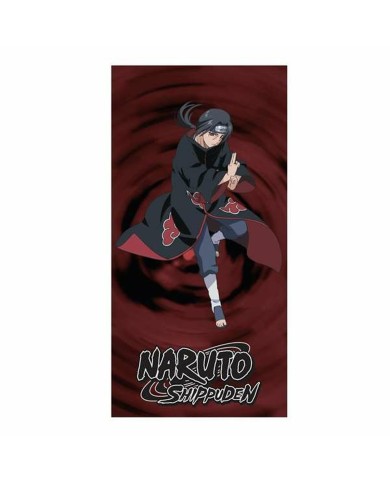 Telo da Mare Naruto Rosso 100 % poliestere Telo da Mare Naruto Rosso 100 % poliestere