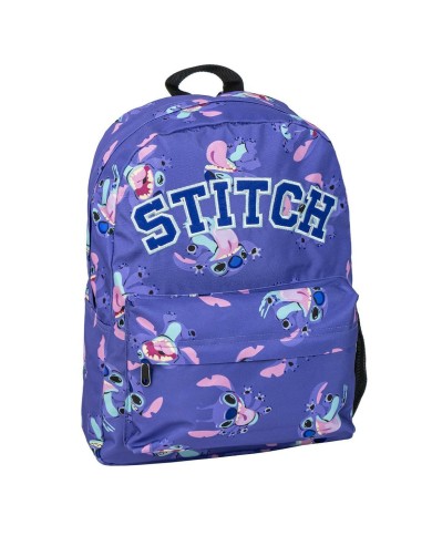 Zaino Scuola Stitch Viola 32 x 12 x 42 cm Zaino Scuola Stitch Viola 32 x 12 x 42 cm