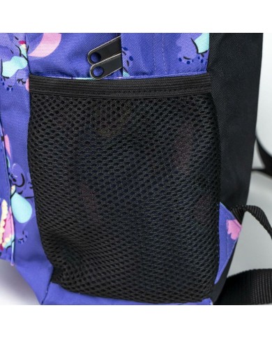 Zaino Scuola Stitch Viola 32 x 12 x 42 cm Zaino Scuola Stitch Viola 32 x 12 x 42 cm