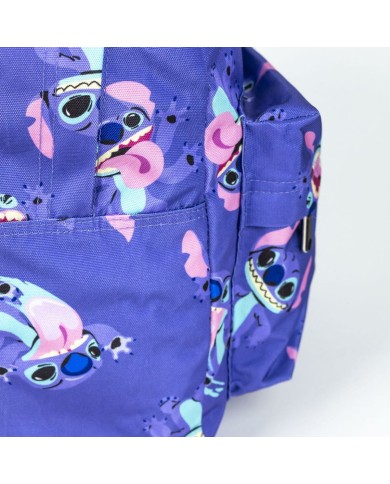 Zaino Scuola Stitch Viola 32 x 12 x 42 cm