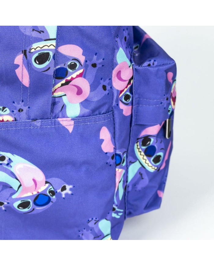 Zaino Scuola Stitch Viola 32 x 12 x 42 cm Zaino Scuola Stitch Viola 32 x 12 x 42 cm