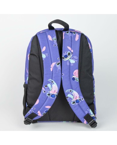 Zaino Scuola Stitch Viola 32 x 12 x 42 cm