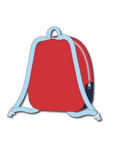 Zaino Scuola Minnie Mouse Rosso 18 x 22 x 8 cm Zaino Scuola Minnie Mouse Rosso 18 x 22 x 8 cm