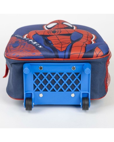 Trolley per la Scuola Spider-Man Azzurro 25 x 31 x 10 cm