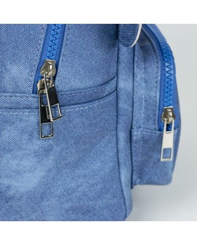 Zaino Casual Stitch Azzurro