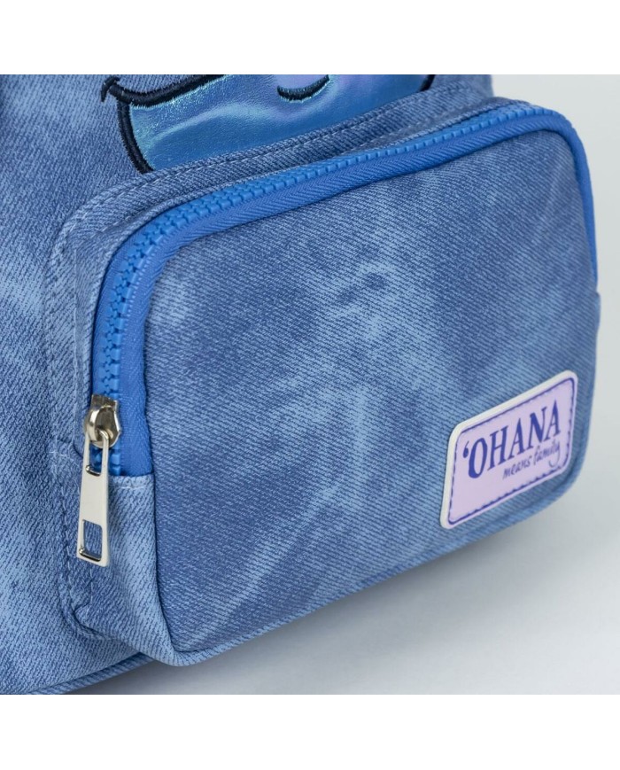 Zaino Casual Stitch Azzurro Zaino Casual Stitch Azzurro