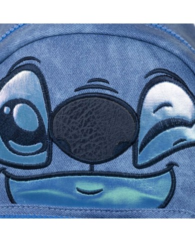 Zaino Casual Stitch Azzurro