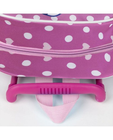 Trolley per la Scuola Minnie Mouse Rosa 25 x 28 x 10 cm Trolley per la Scuola Minnie Mouse Rosa 25 x 28 x 10 cm