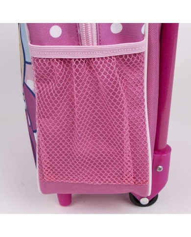 Trolley per la Scuola Minnie Mouse Rosa 25 x 28 x 10 cm